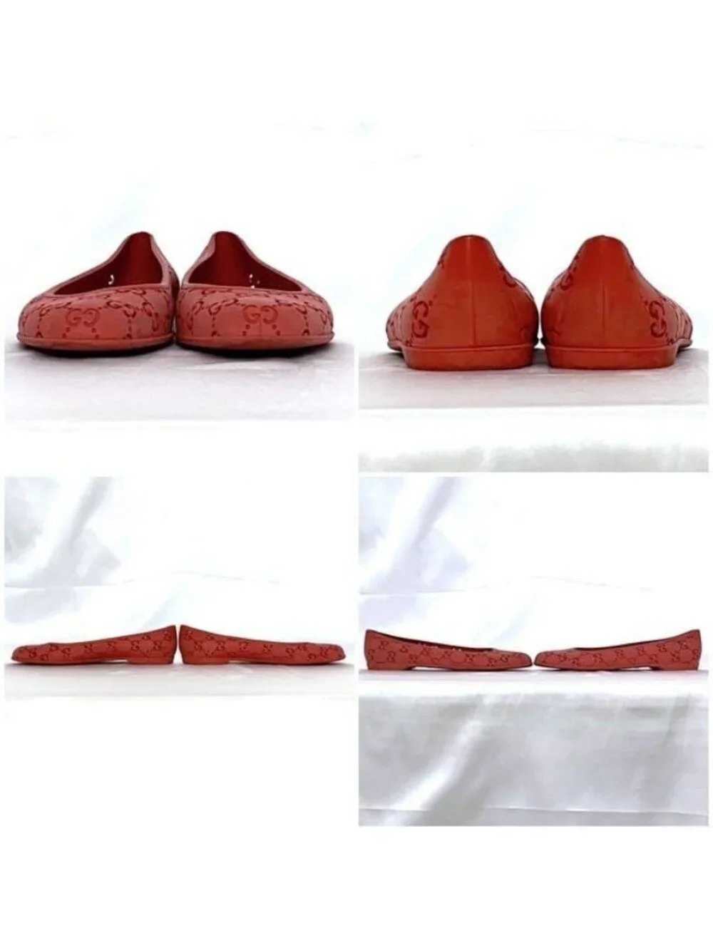 Gucci Shoes Red Orange Cima - Picture 8 of 10